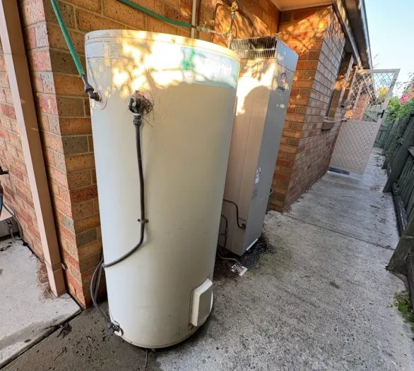 Repair hot water system